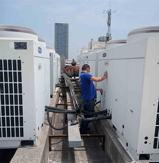 鱼台中央空调制热和不制冷系统维修方法